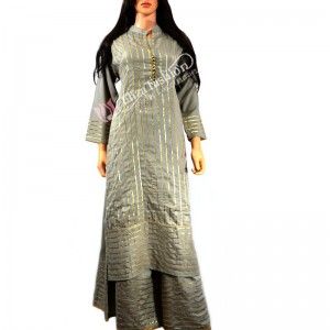Rayon Palazzo Suit Gotta Lacework-XXL-Moss