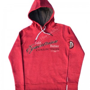Boys & Girls Cotton Mix Pink Hoodies Small_Size