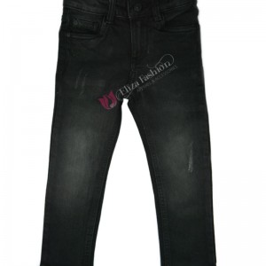 Boys Slim Fit Strachable Jeans-2-3 Years Dark Grey