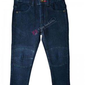 Boys Slim Fit Strachable Jeans-3-4 Years Dark Blue