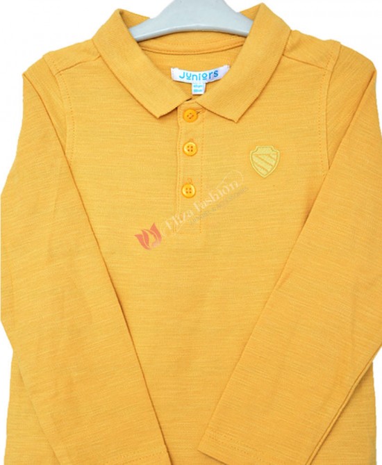 Boys 100% Cotton Pastel Yellow T-Shirt 4-5 Years