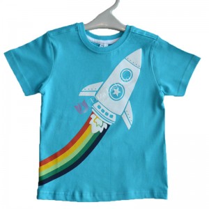 Boys 100% Cotton Sky Blue T-Shirt 4-5 Years